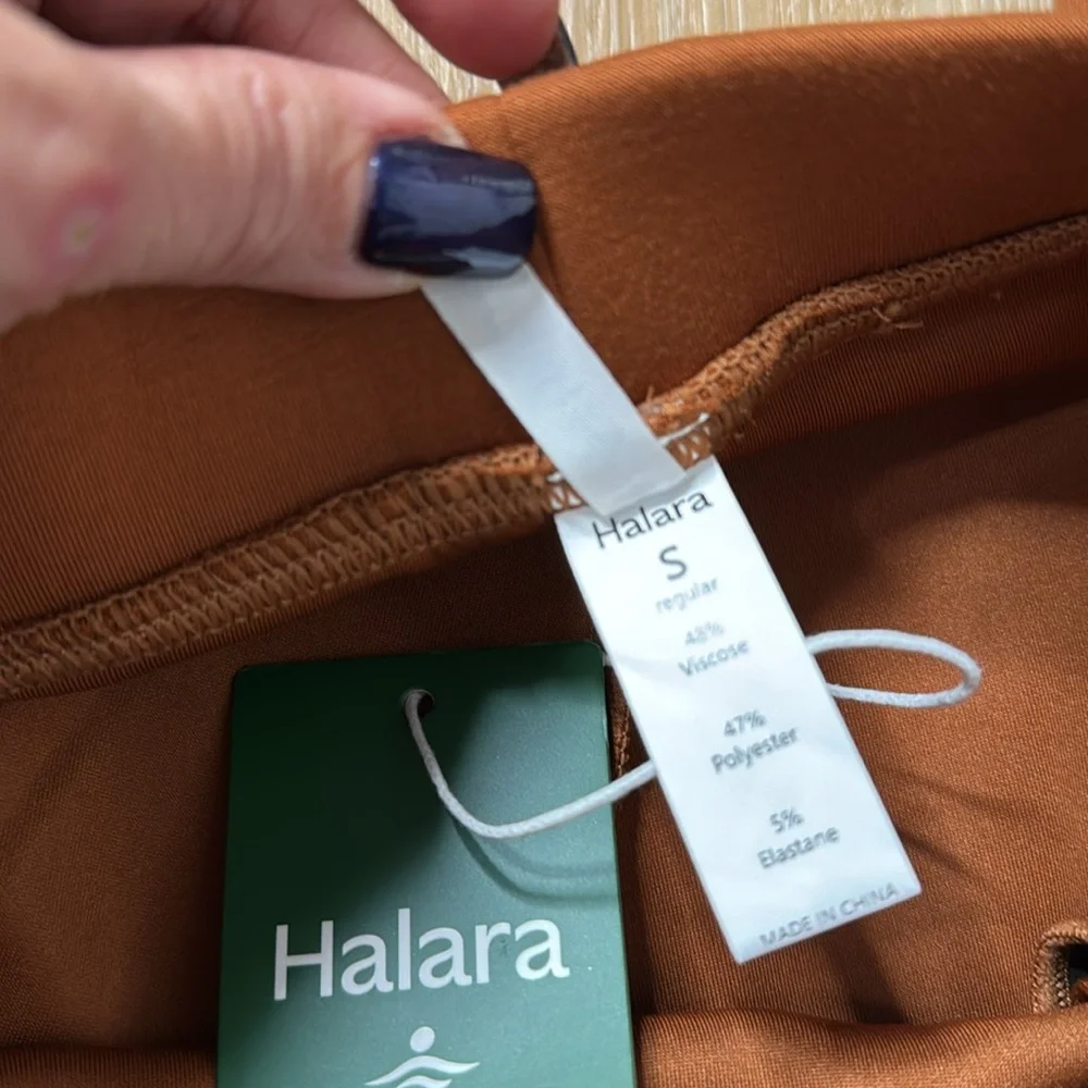 HALARA HIGH WAISTED SIDE POCKET TAPERED WORK PANTS - Picture 10 of 10